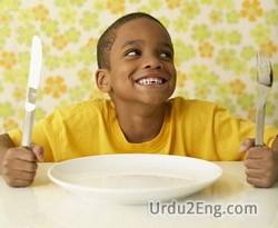 hunger Urdu Meaning