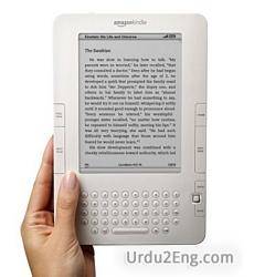 kindle Urdu Meaning