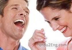 laughing Urdu Meaning