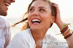 laughing Urdu Meaning