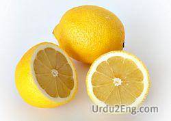 lemon Urdu Meaning