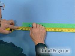 length Urdu Meaning