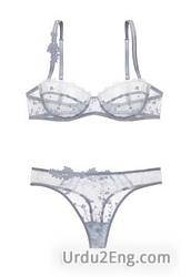 lingerie Urdu Meaning