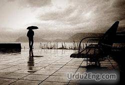 loneliness Urdu Meaning
