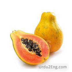papaya Urdu Meaning