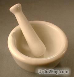 pestle Urdu Meaning