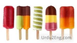 popsicle Urdu Meaning