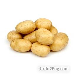 potato Urdu Meaning