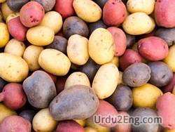potato Urdu Meaning