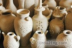 pottery Urdu Meaning