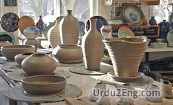 pottery Urdu Meaning