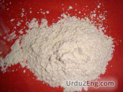 powder Urdu Meaning