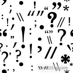 punctuation Urdu Meaning