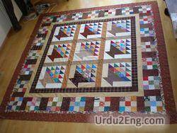 quilt Urdu Meaning