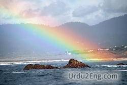 rainbow Urdu Meaning