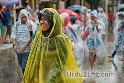 raincoat Urdu Meaning
