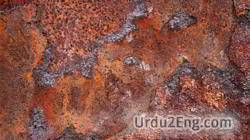 rust Urdu Meaning