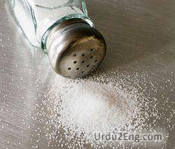 take with a pinch of salt meaning in urdu