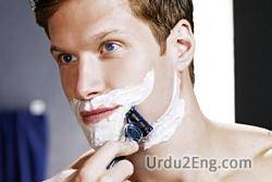 shave Urdu Meaning