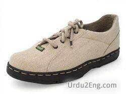shoe Urdu Meaning