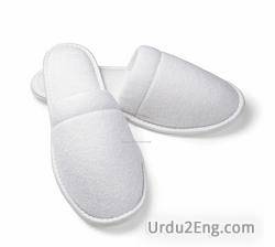 slipper Urdu Meaning