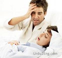snore Urdu Meaning
