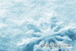 snowflake Urdu Meaning