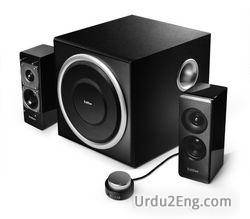 speaker Urdu Meaning