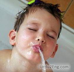 spit Urdu Meaning