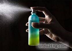 spray Urdu Meaning