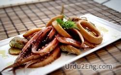 squid Urdu Meaning