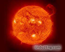 sun Urdu Meaning