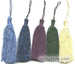 tassel Urdu Meaning