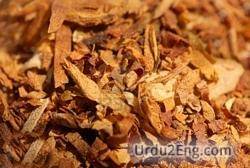 tobacco Urdu Meaning