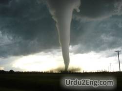 tornado Urdu Meaning