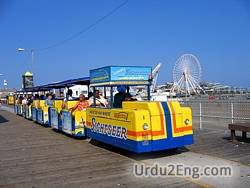 tramcar Urdu Meaning
