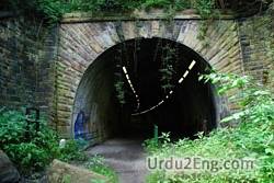 tunnel Urdu Meaning