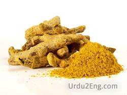 turmeric Urdu Meaning