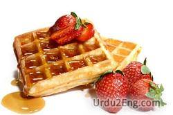 waffle Urdu Meaning