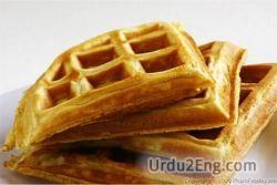 waffle Urdu Meaning