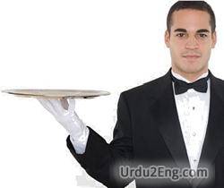 waiter Urdu Meaning