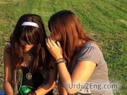 whisper Urdu Meaning